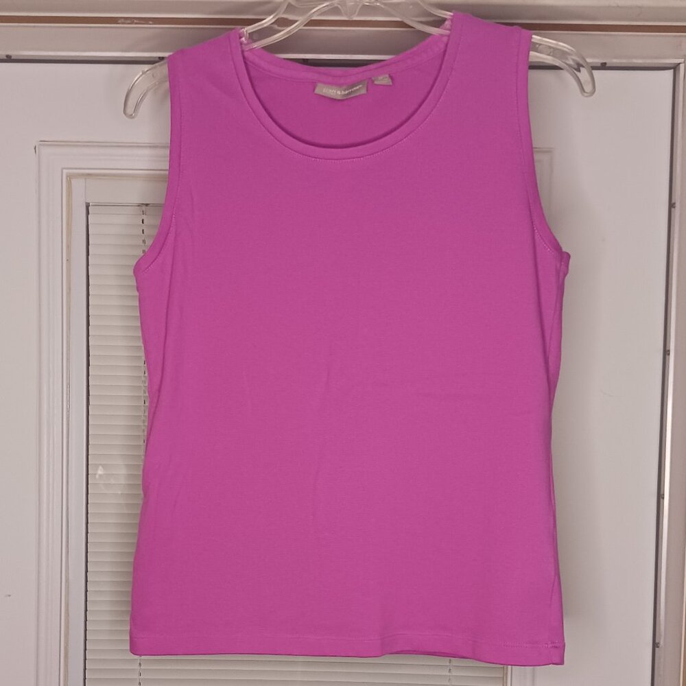#137 3/$18 - Croft & Barrow Purple Tank Top Size Medium
